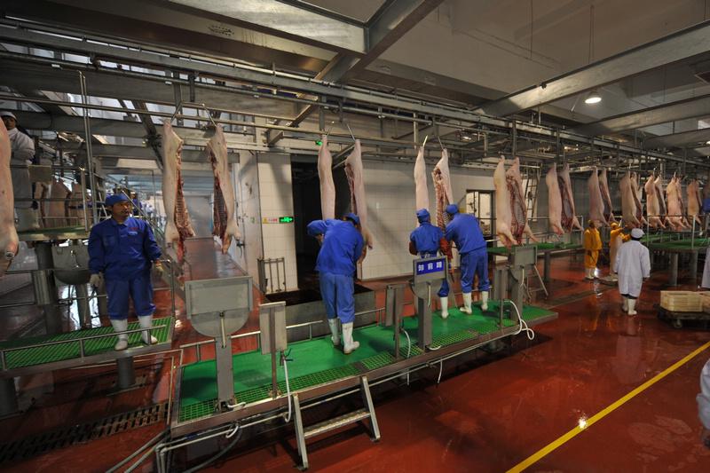 屠宰拖鏈輸送機(jī)